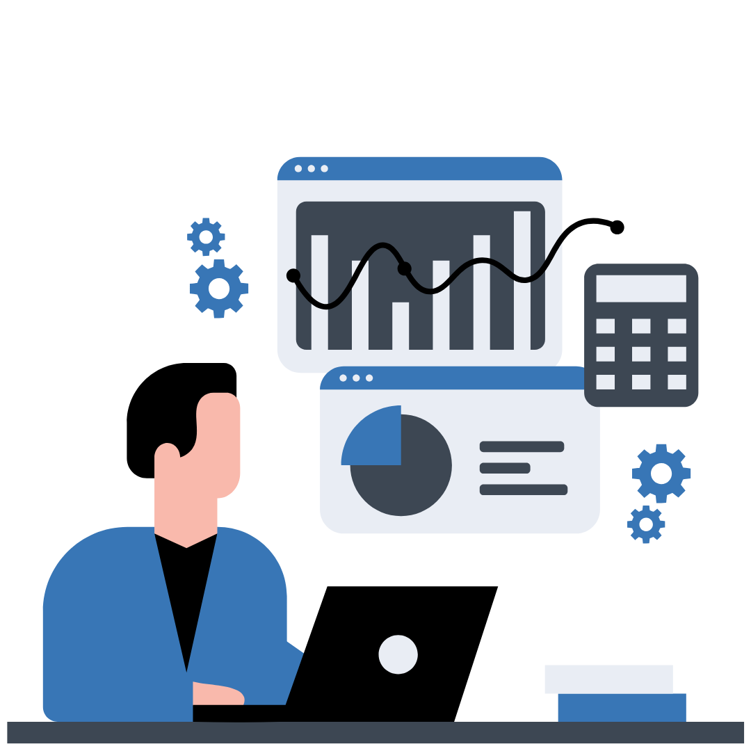 Complete B2B B2C platform displaying financial management and reporting features.